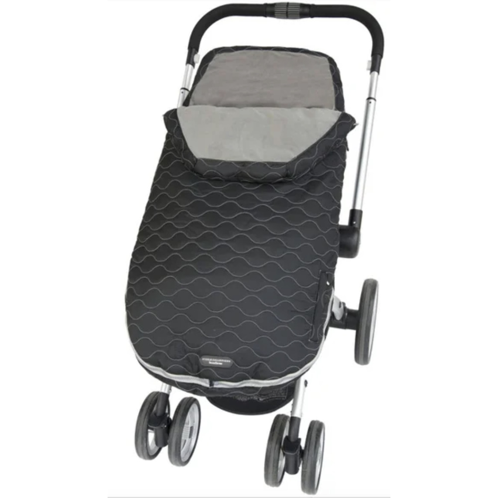 JJ COLE COLLECTIONS urban bundle me toddler 1-3 yr black & grey